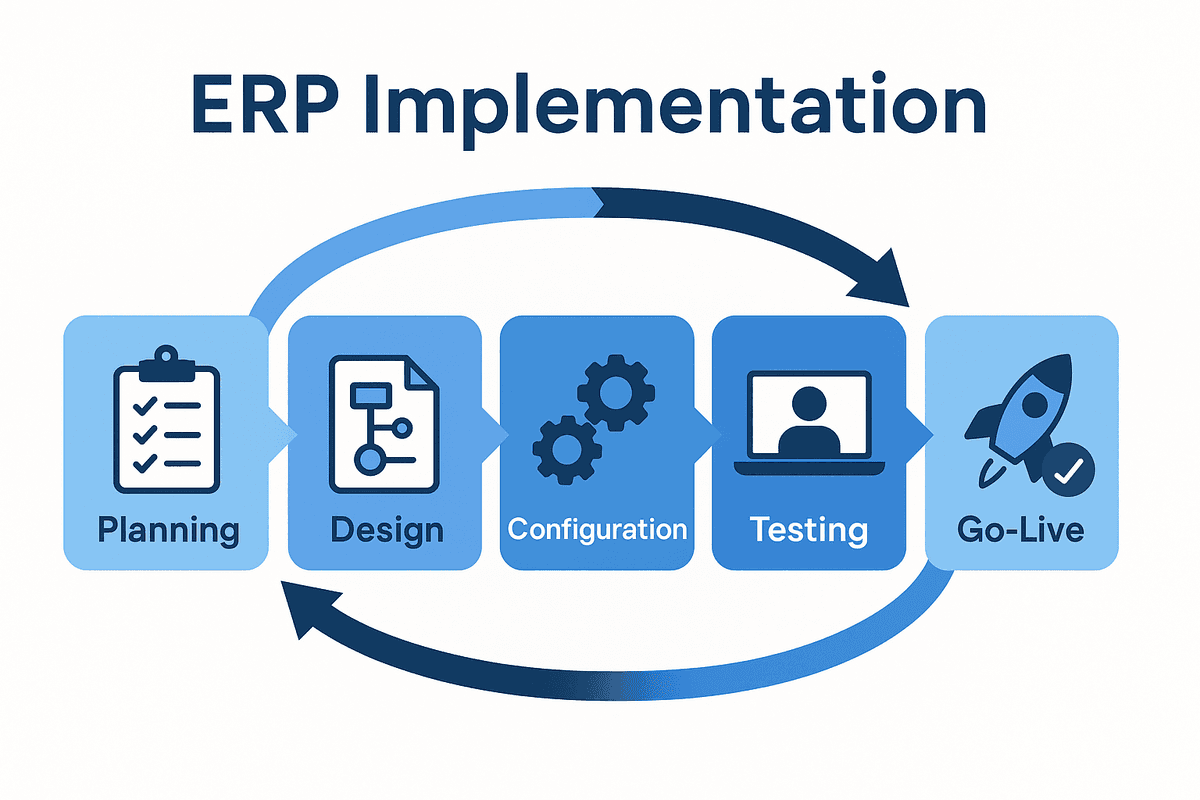 The Complete Guide to ERP Implementation: From Planning to Go Live