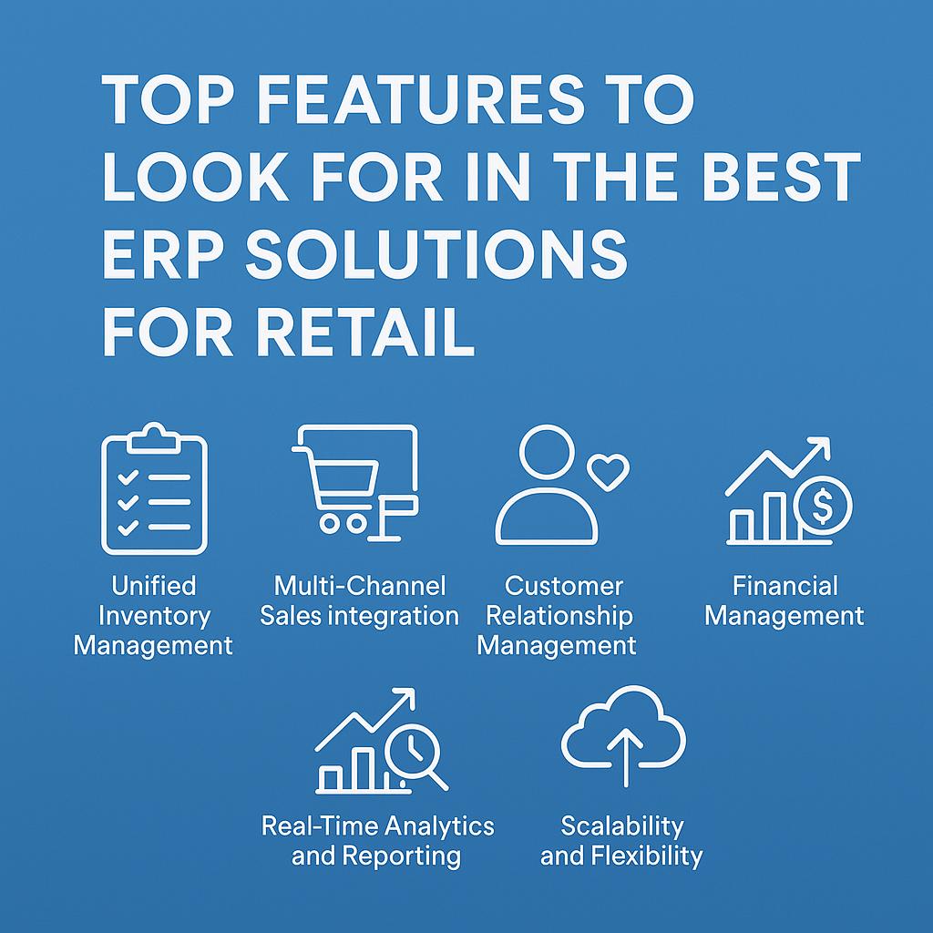 Top features for the best retail ERP solutions