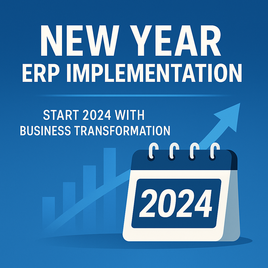 New Year ERP Implementation for Business Growth - Start 2024 with business transformation