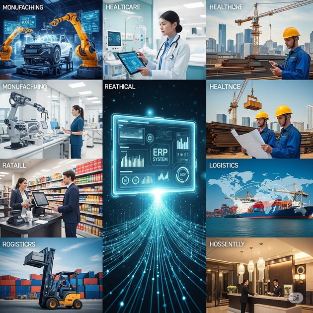 Custom ERP Development for Different Industries